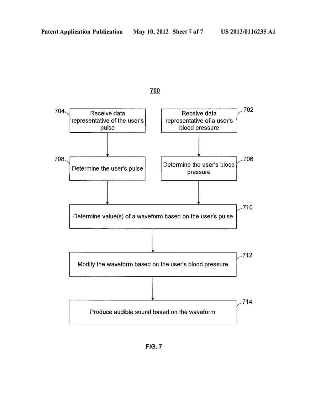 SYSTEMS AND METHODS FOR PRODUCING AUDIBLE INDICATORS THAT ARE     REPRESENTATIVE OF MEASURED BLOOD PRESSURE - diagram, schematic, and image 08