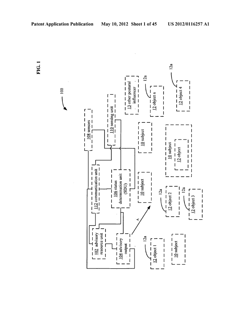 Postural information system and method including determining response to     subject advisory information - diagram, schematic, and image 02