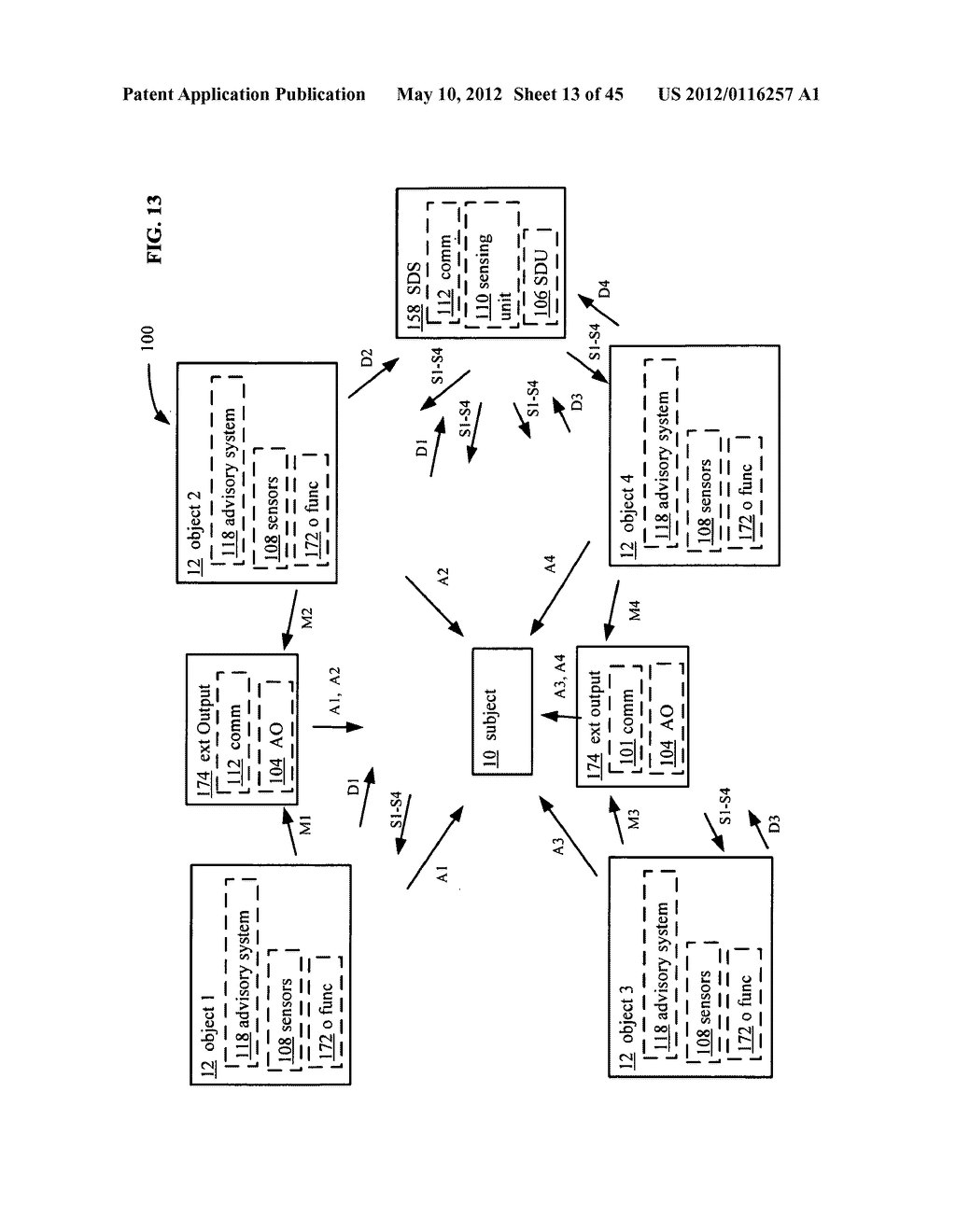 Postural information system and method including determining response to     subject advisory information - diagram, schematic, and image 14