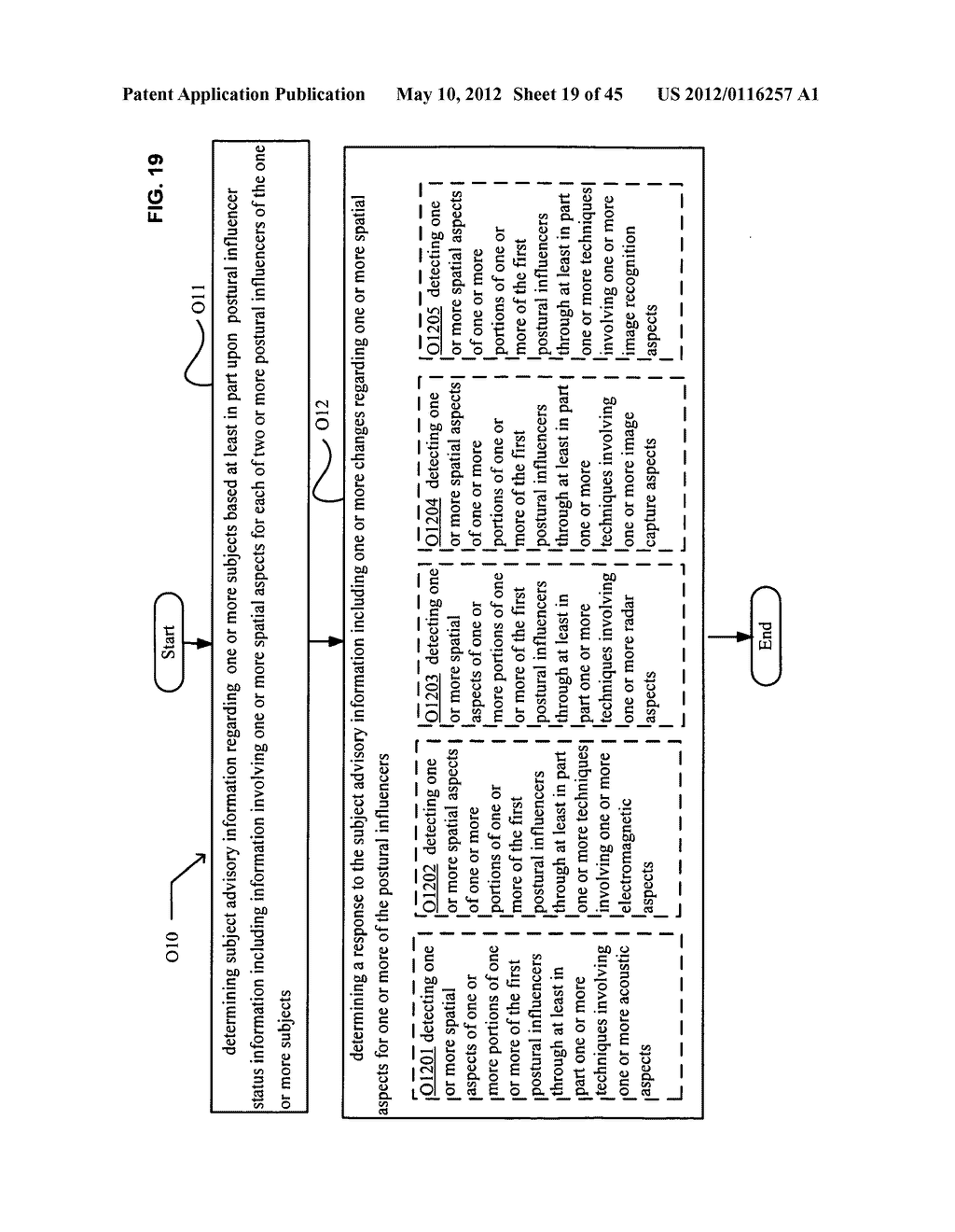 Postural information system and method including determining response to     subject advisory information - diagram, schematic, and image 20