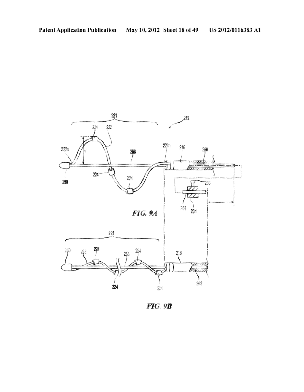 CATHETER APPARATUSES HAVING MULTI-ELECTRODE ARRAYS FOR RENAL     NEUROMODULATION AND ASSOCIATED SYSTEMS AND METHODS - diagram, schematic, and image 19