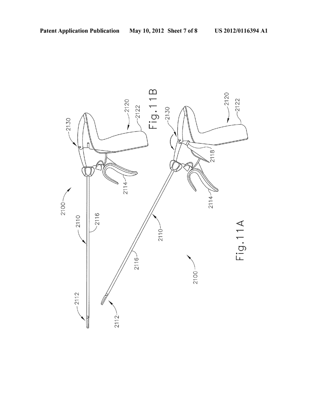 SURGICAL INSTRUMENT WITH PIVOTING COUPLING TO MODULAR SHAFT AND END     EFFECTOR - diagram, schematic, and image 08