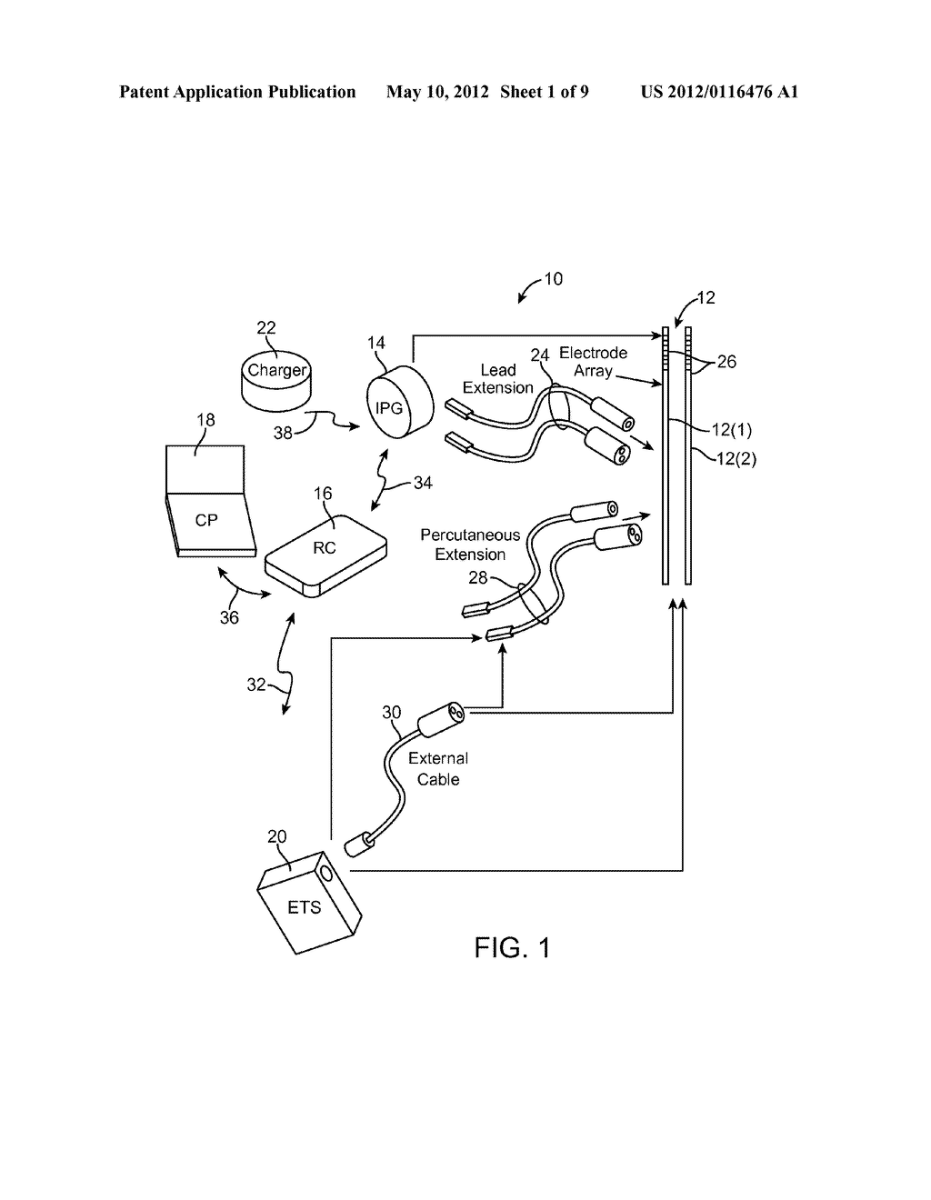 SYSTEM AND METHOD FOR STORING APPLICATION SPECIFIC AND LEAD CONFIGURATION     INFORMATION IN NEUROSTIMULATION DEVICE - diagram, schematic, and image 02