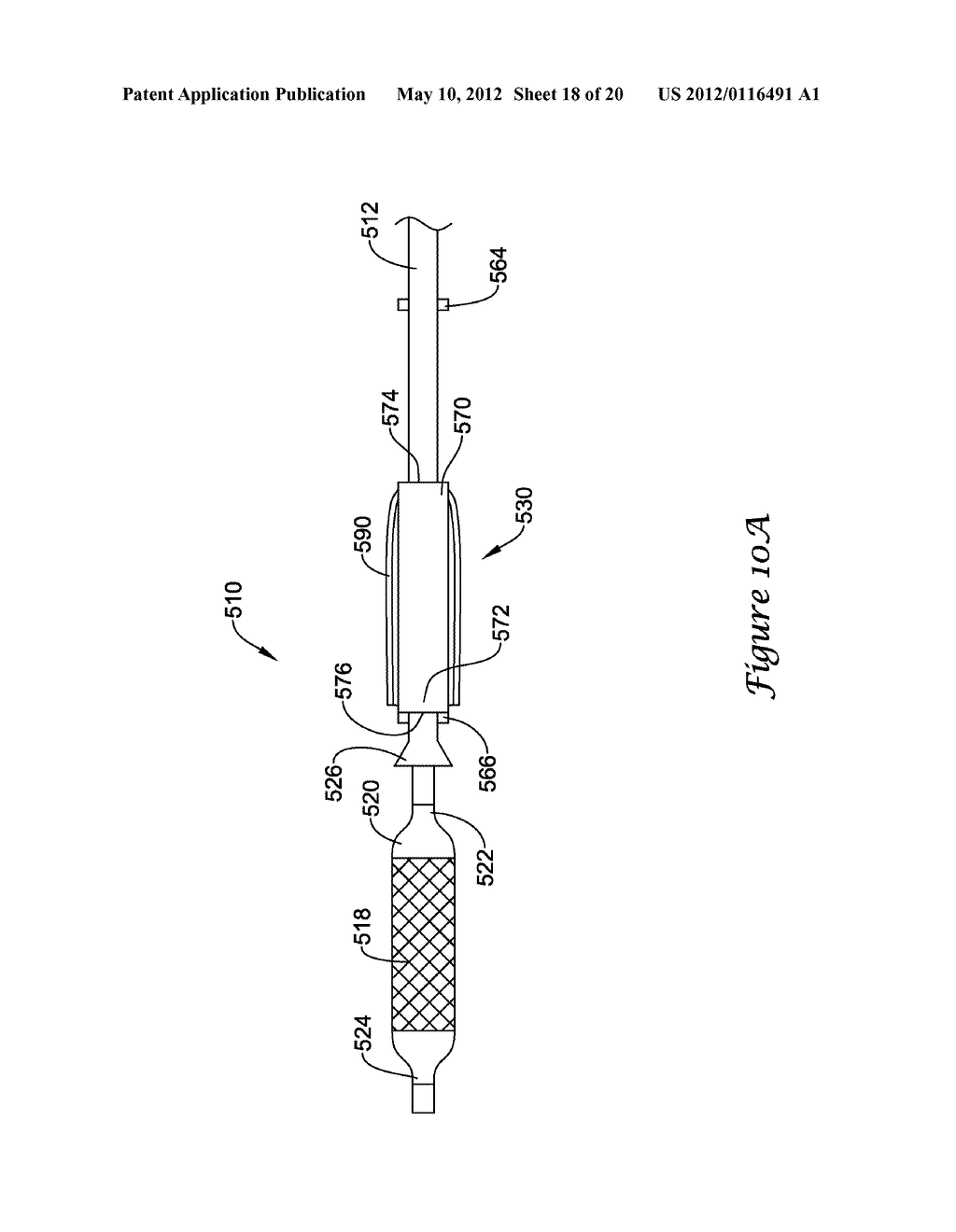 OCCLUSION CROSSING DEVICE AND METHOD - diagram, schematic, and image 19