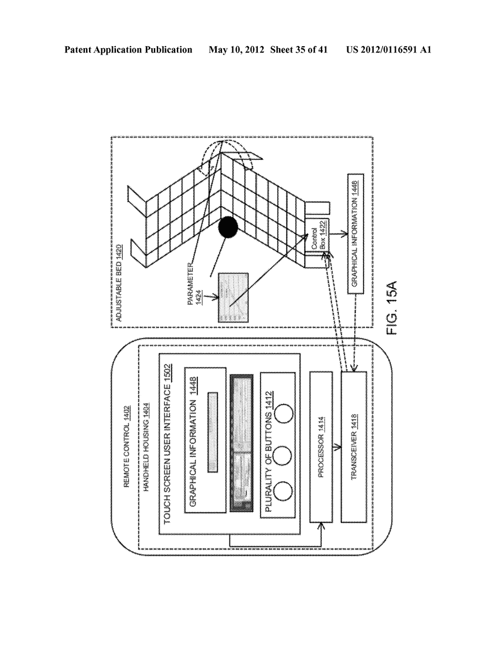 FEEDBACK LOOP IN CONTROL OF AN ADJUSTABLE BED INCLUDING A MEMORY - diagram, schematic, and image 36