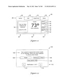 HVAC CONTROLLER THAT SELECTIVELY REPLACES OPERATING INFORMATION ON A     DISPLAY WITH SYSTEM STATUS INFORMATION diagram and image