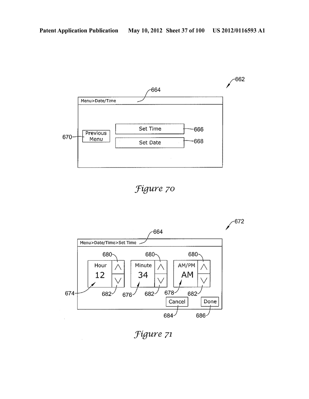 HVAC CONTROLLER THAT SELECTIVELY REPLACES OPERATING INFORMATION ON A     DISPLAY WITH SYSTEM STATUS INFORMATION - diagram, schematic, and image 38