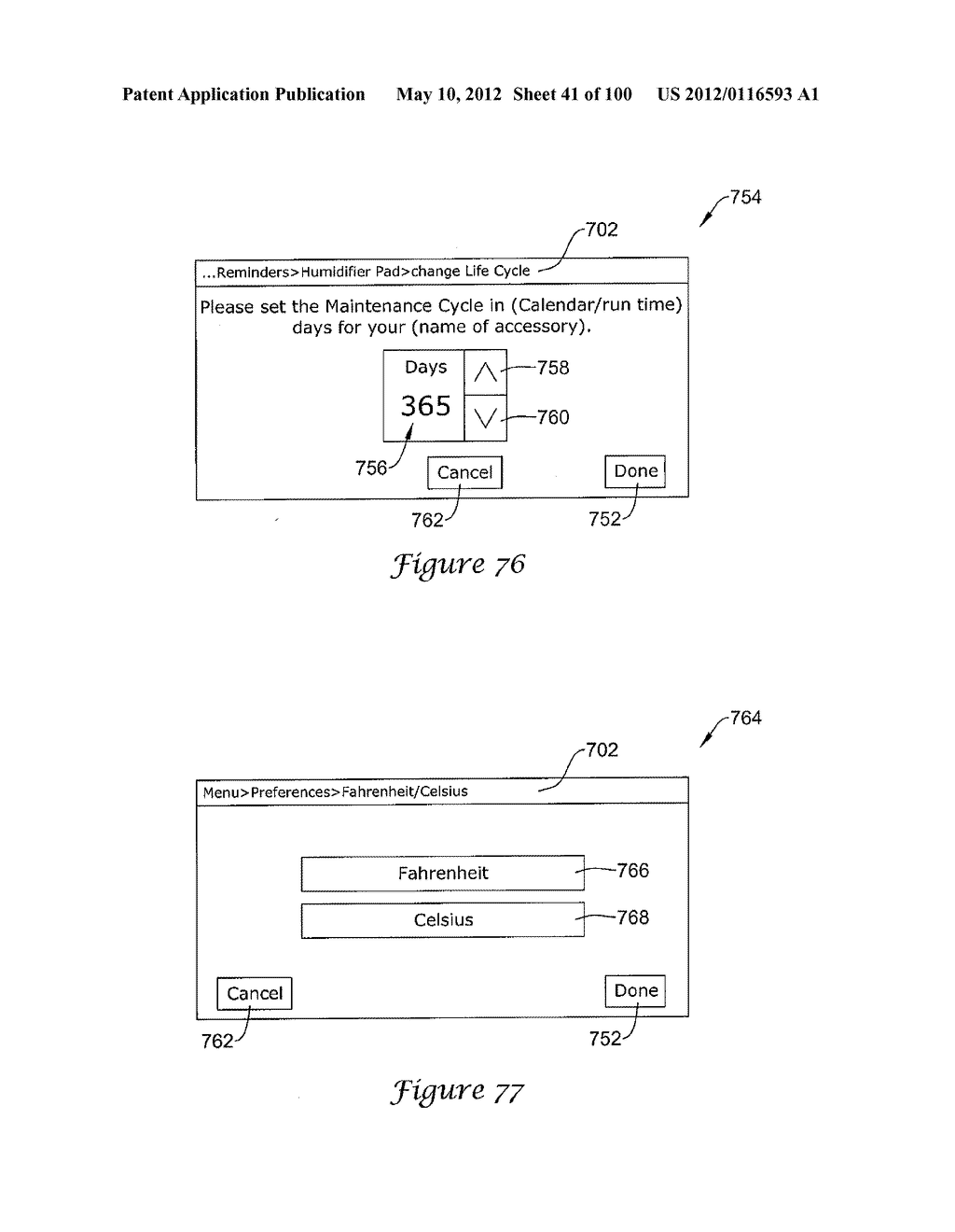 HVAC CONTROLLER THAT SELECTIVELY REPLACES OPERATING INFORMATION ON A     DISPLAY WITH SYSTEM STATUS INFORMATION - diagram, schematic, and image 42