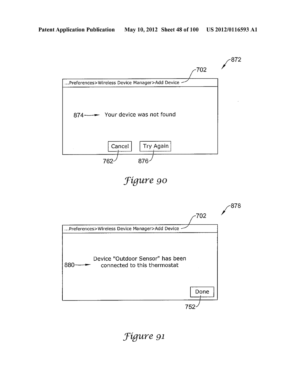 HVAC CONTROLLER THAT SELECTIVELY REPLACES OPERATING INFORMATION ON A     DISPLAY WITH SYSTEM STATUS INFORMATION - diagram, schematic, and image 49