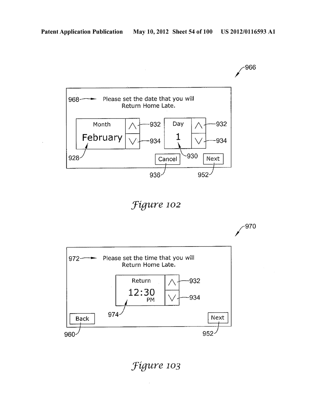 HVAC CONTROLLER THAT SELECTIVELY REPLACES OPERATING INFORMATION ON A     DISPLAY WITH SYSTEM STATUS INFORMATION - diagram, schematic, and image 55