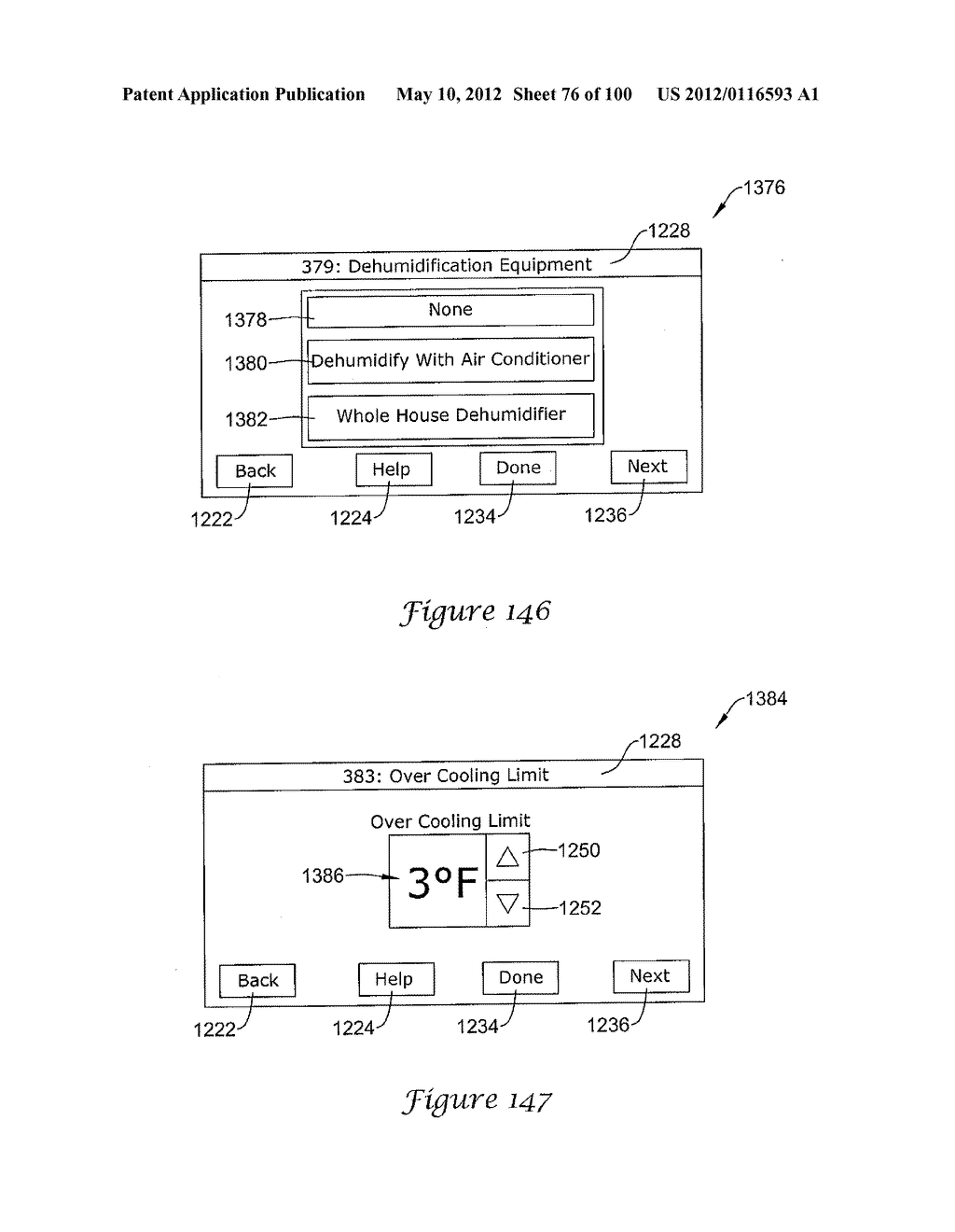 HVAC CONTROLLER THAT SELECTIVELY REPLACES OPERATING INFORMATION ON A     DISPLAY WITH SYSTEM STATUS INFORMATION - diagram, schematic, and image 77