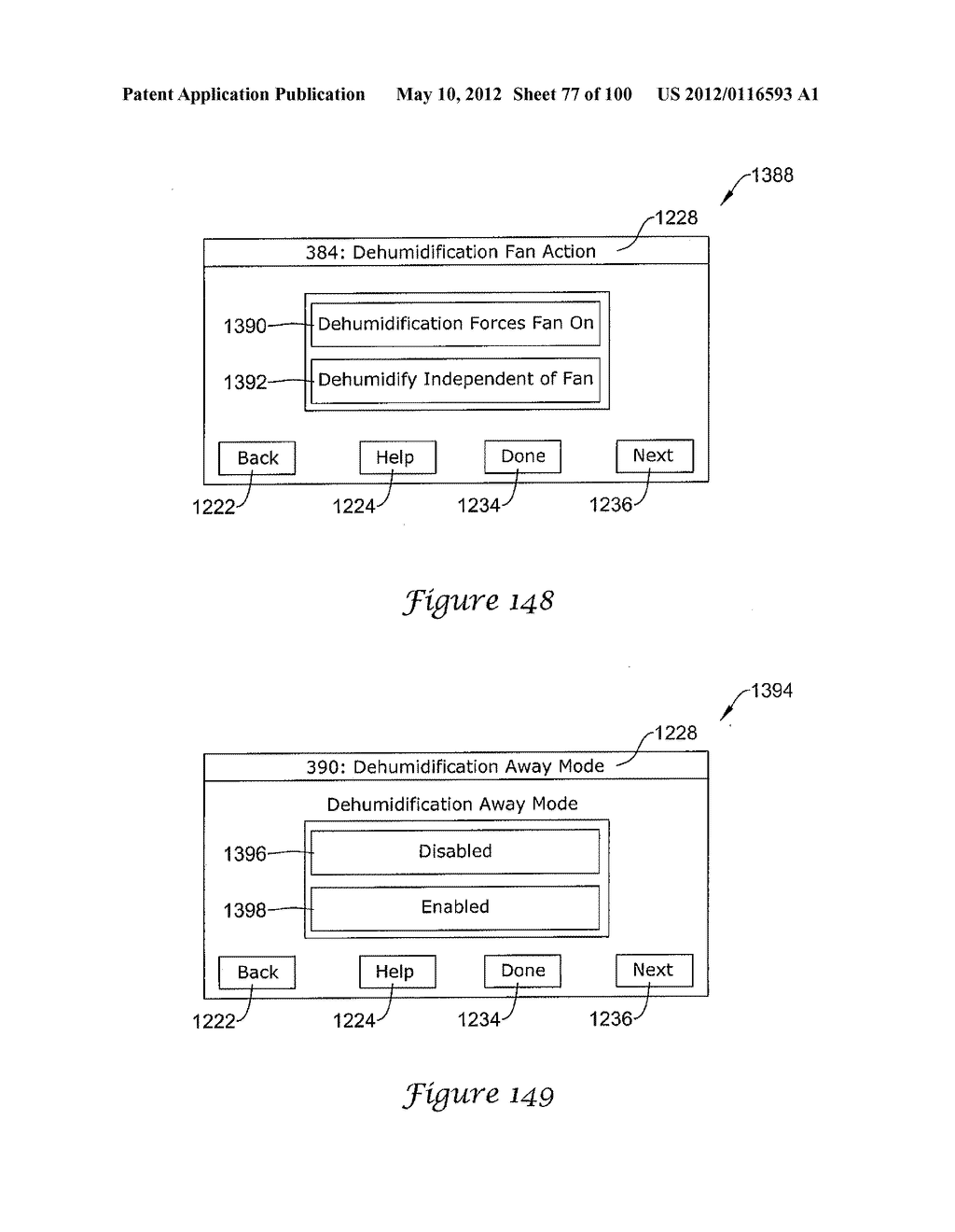 HVAC CONTROLLER THAT SELECTIVELY REPLACES OPERATING INFORMATION ON A     DISPLAY WITH SYSTEM STATUS INFORMATION - diagram, schematic, and image 78