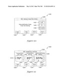 HVAC CONTROLLER THAT SELECTIVELY REPLACES OPERATING INFORMATION ON A     DISPLAY WITH SYSTEM STATUS INFORMATION diagram and image