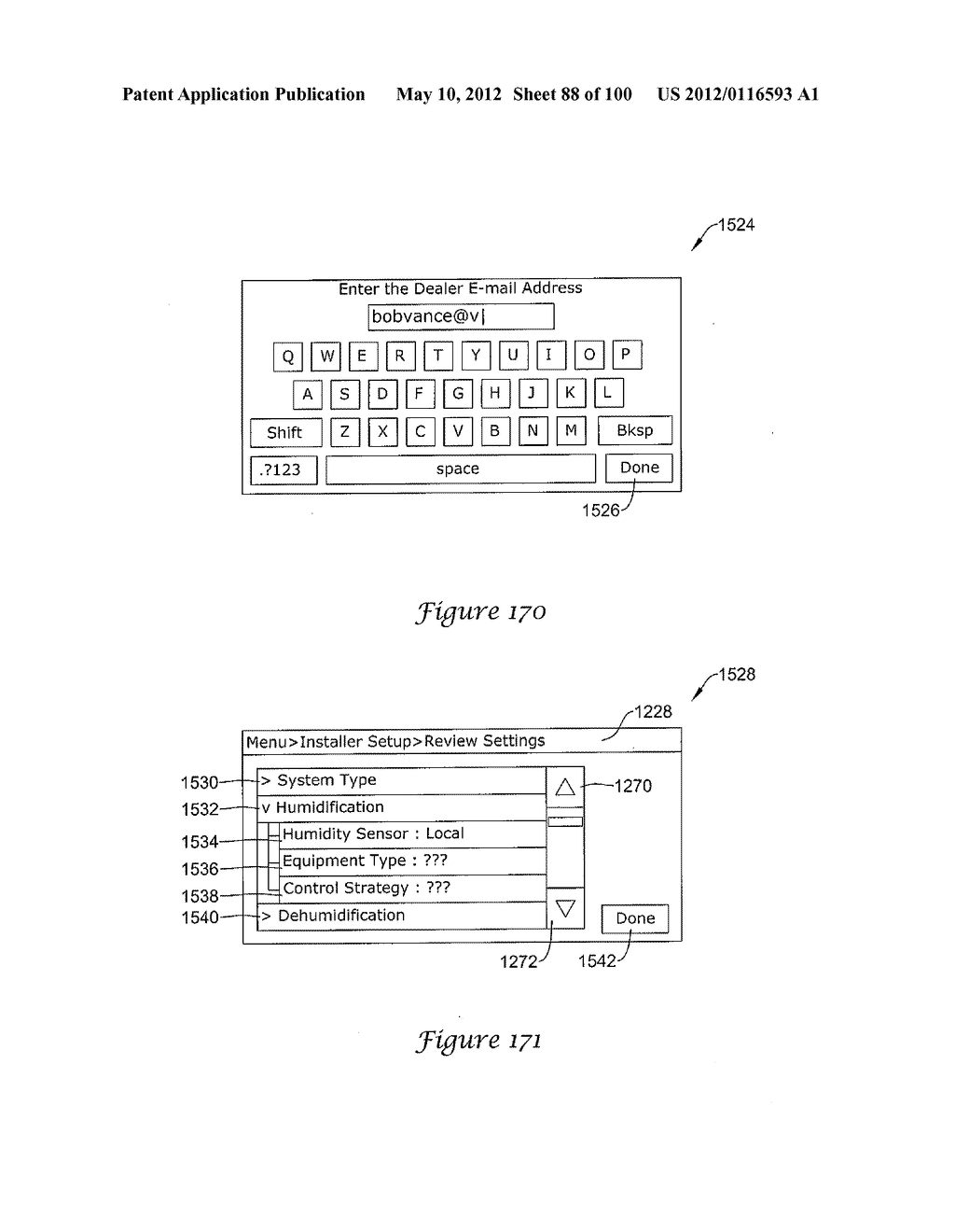 HVAC CONTROLLER THAT SELECTIVELY REPLACES OPERATING INFORMATION ON A     DISPLAY WITH SYSTEM STATUS INFORMATION - diagram, schematic, and image 89