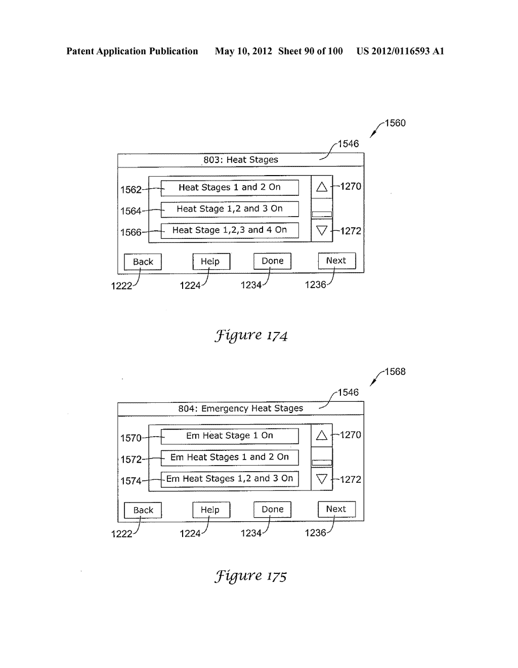 HVAC CONTROLLER THAT SELECTIVELY REPLACES OPERATING INFORMATION ON A     DISPLAY WITH SYSTEM STATUS INFORMATION - diagram, schematic, and image 91