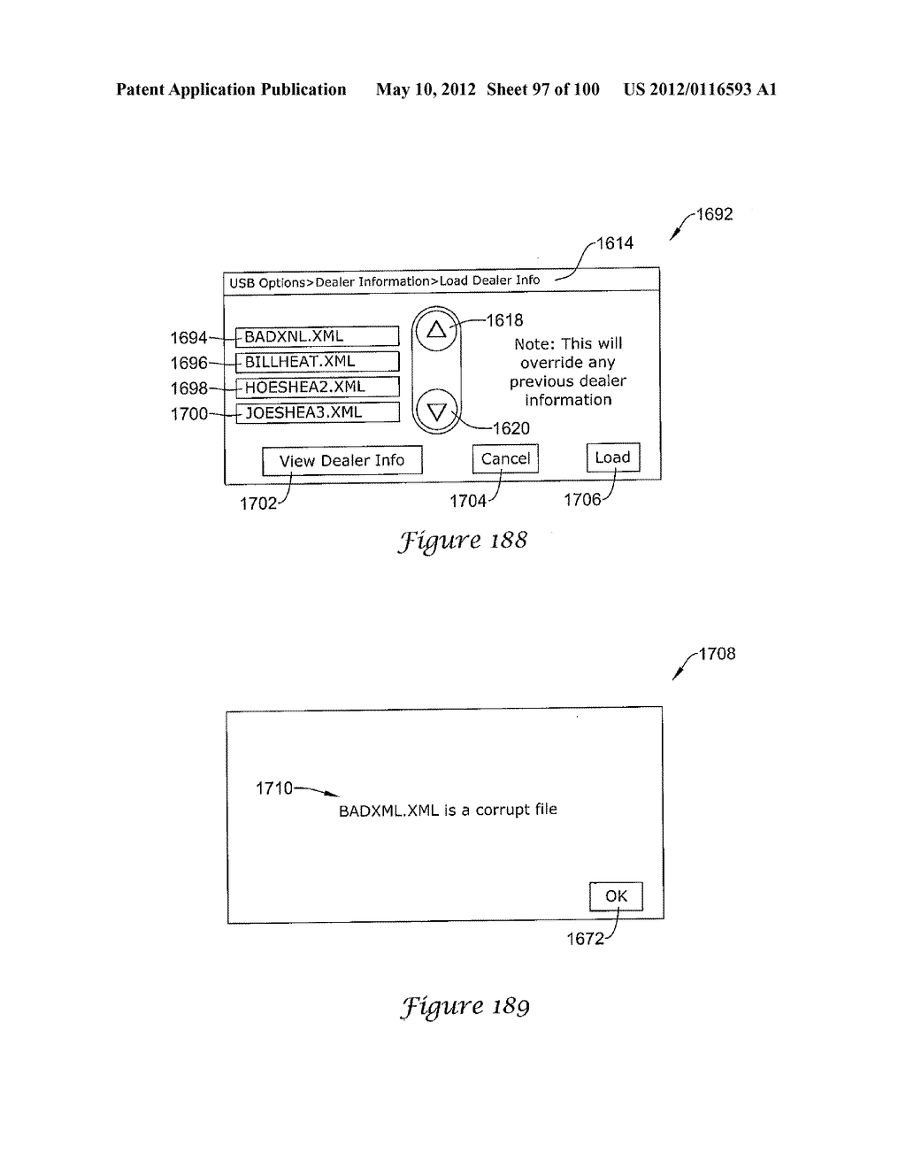 HVAC CONTROLLER THAT SELECTIVELY REPLACES OPERATING INFORMATION ON A     DISPLAY WITH SYSTEM STATUS INFORMATION - diagram, schematic, and image 98