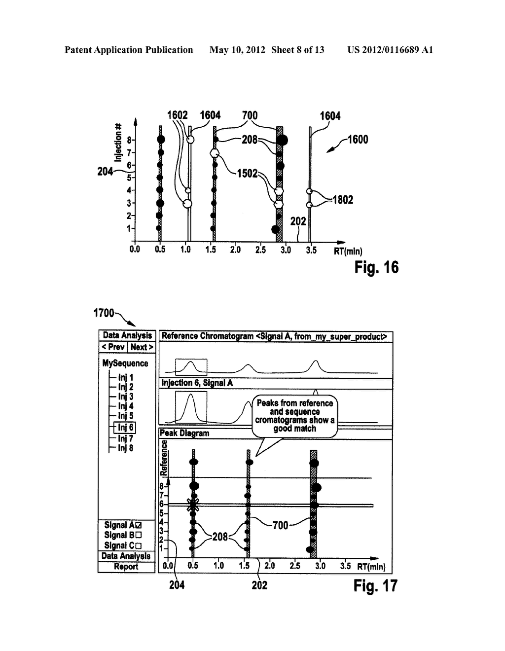 PEAK CORRELATION AND CLUSTERING IN FLUIDIC SAMPLE SEPARATION - diagram, schematic, and image 09