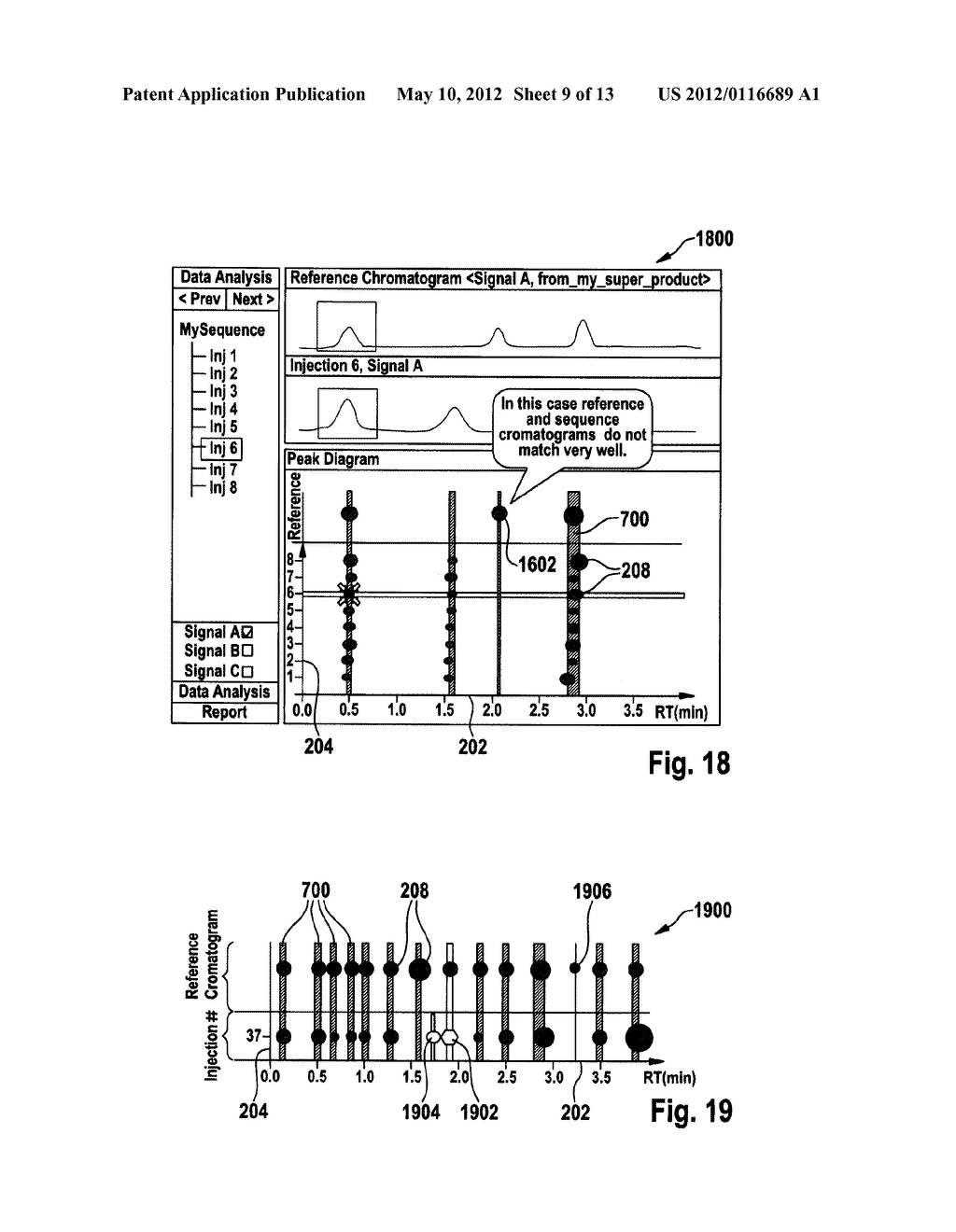 PEAK CORRELATION AND CLUSTERING IN FLUIDIC SAMPLE SEPARATION - diagram, schematic, and image 10