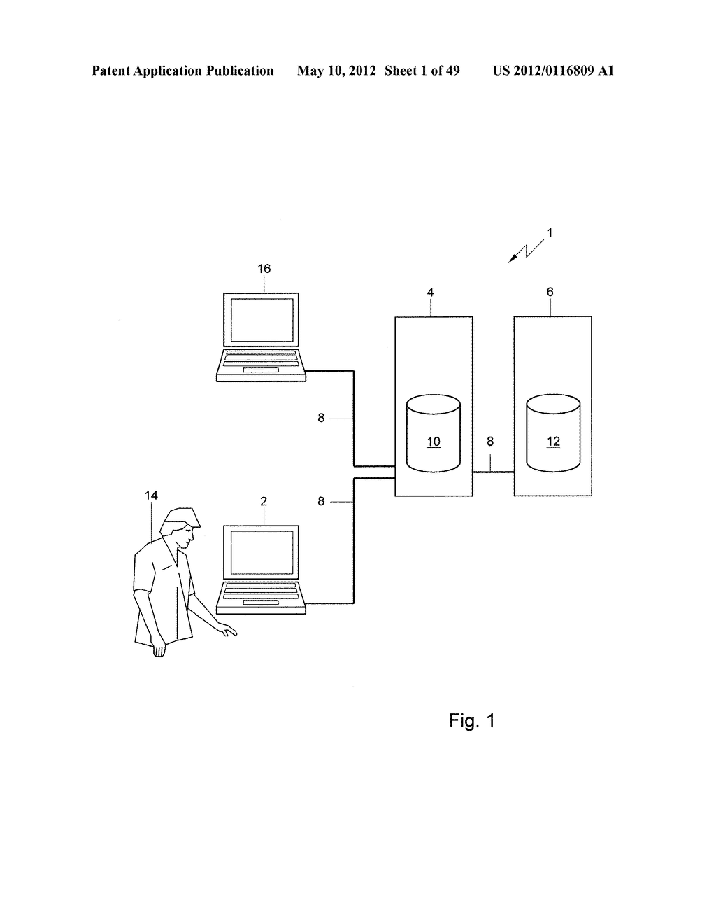 METHOD FOR CREATING AND/OR KEEPING A PERSONAL MEDICATION FILE WITH THE AID     OF A COMPUTER SYSTEM - diagram, schematic, and image 02