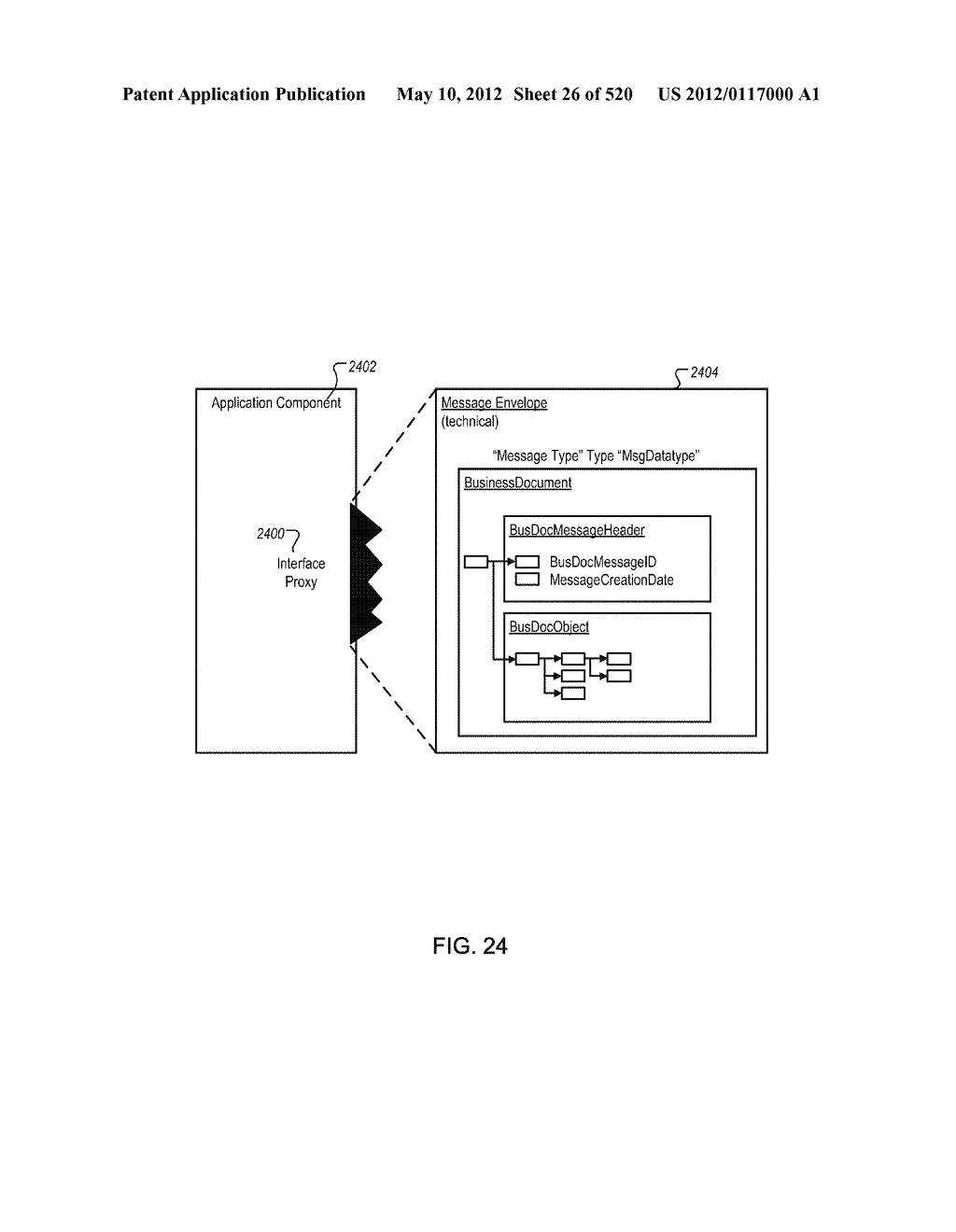 MANAGING CONSISTENT INTERFACES FOR CREDIT PORTFOLIO BUSINESS OBJECTS     ACROSS HETEROGENEOUS SYSTEMS - diagram, schematic, and image 27