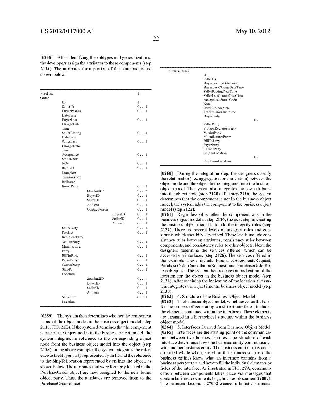 MANAGING CONSISTENT INTERFACES FOR CREDIT PORTFOLIO BUSINESS OBJECTS     ACROSS HETEROGENEOUS SYSTEMS - diagram, schematic, and image 543