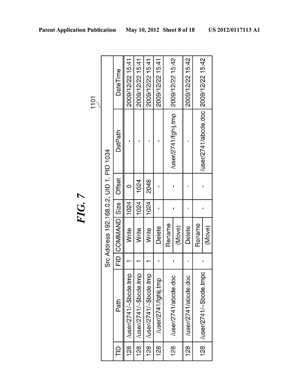 INFORMATION PROCESSING APPARATUS HAVING HISTORY CONTROL FUNCTION AND     CONTROL METHOD THEREFOR - diagram, schematic, and image 09