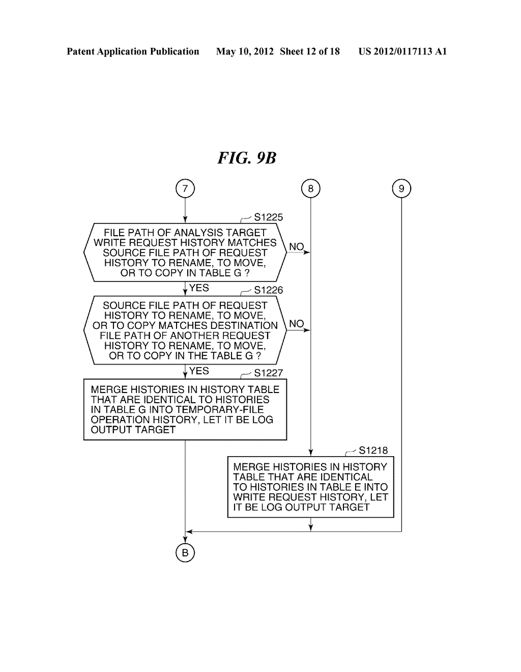 INFORMATION PROCESSING APPARATUS HAVING HISTORY CONTROL FUNCTION AND     CONTROL METHOD THEREFOR - diagram, schematic, and image 13