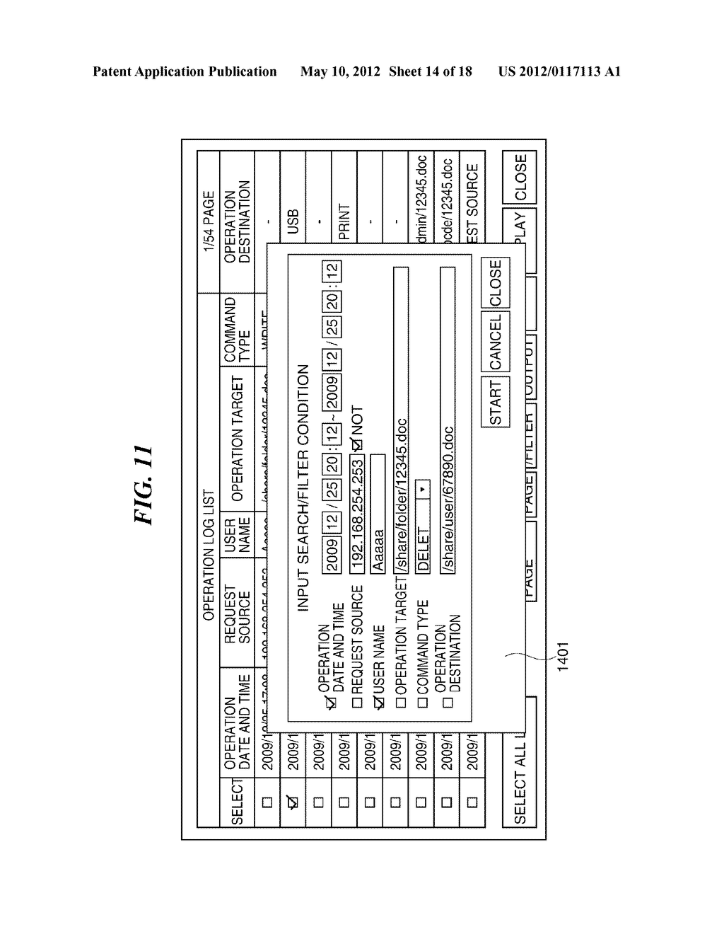 INFORMATION PROCESSING APPARATUS HAVING HISTORY CONTROL FUNCTION AND     CONTROL METHOD THEREFOR - diagram, schematic, and image 15