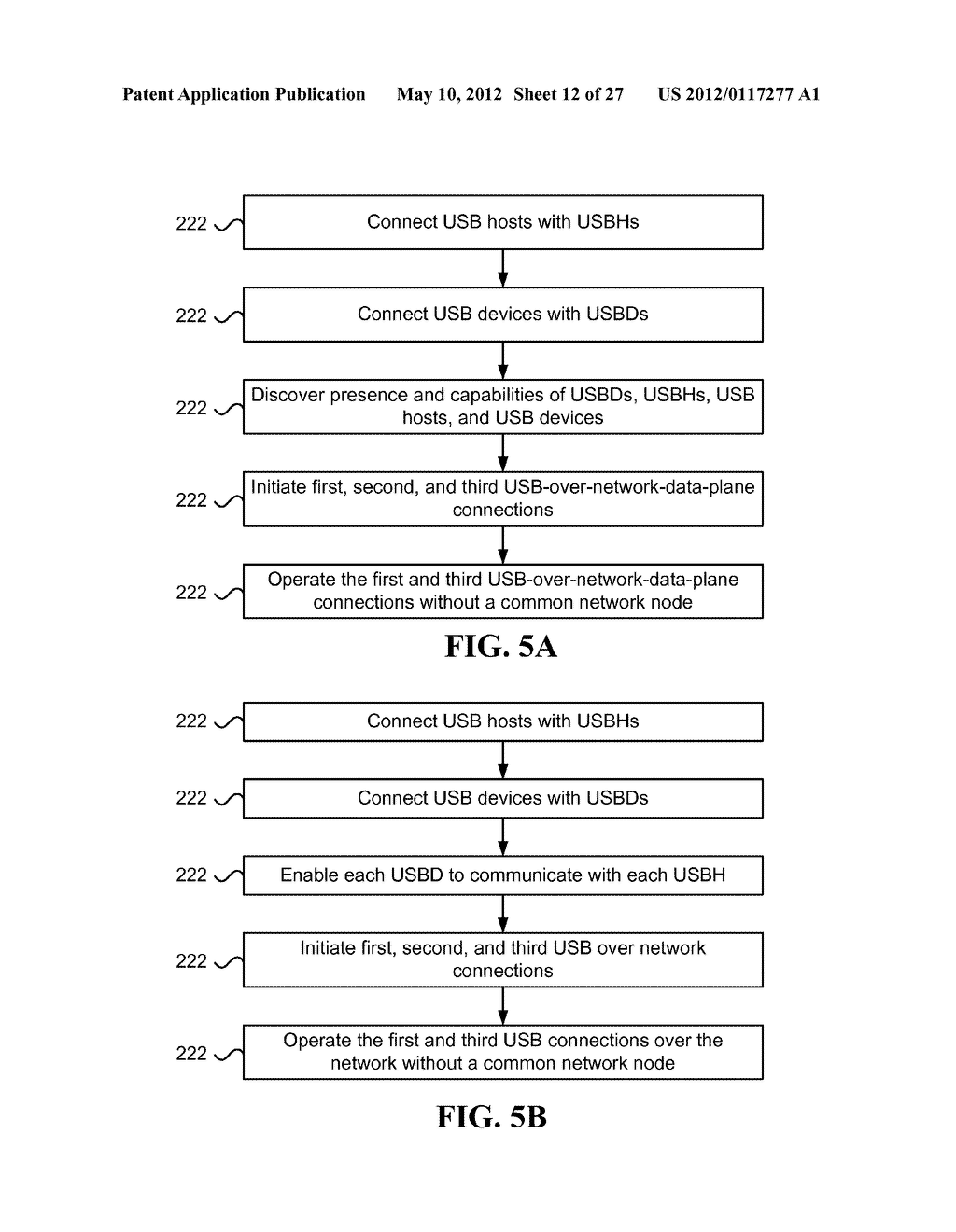 Method and system for USB addressing by a network adaptor - diagram, schematic, and image 13