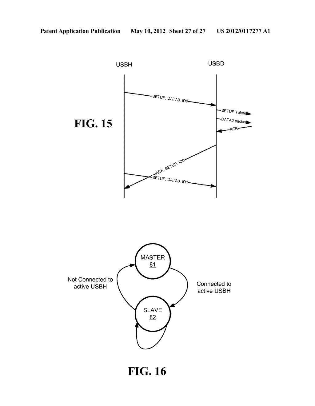 Method and system for USB addressing by a network adaptor - diagram, schematic, and image 28