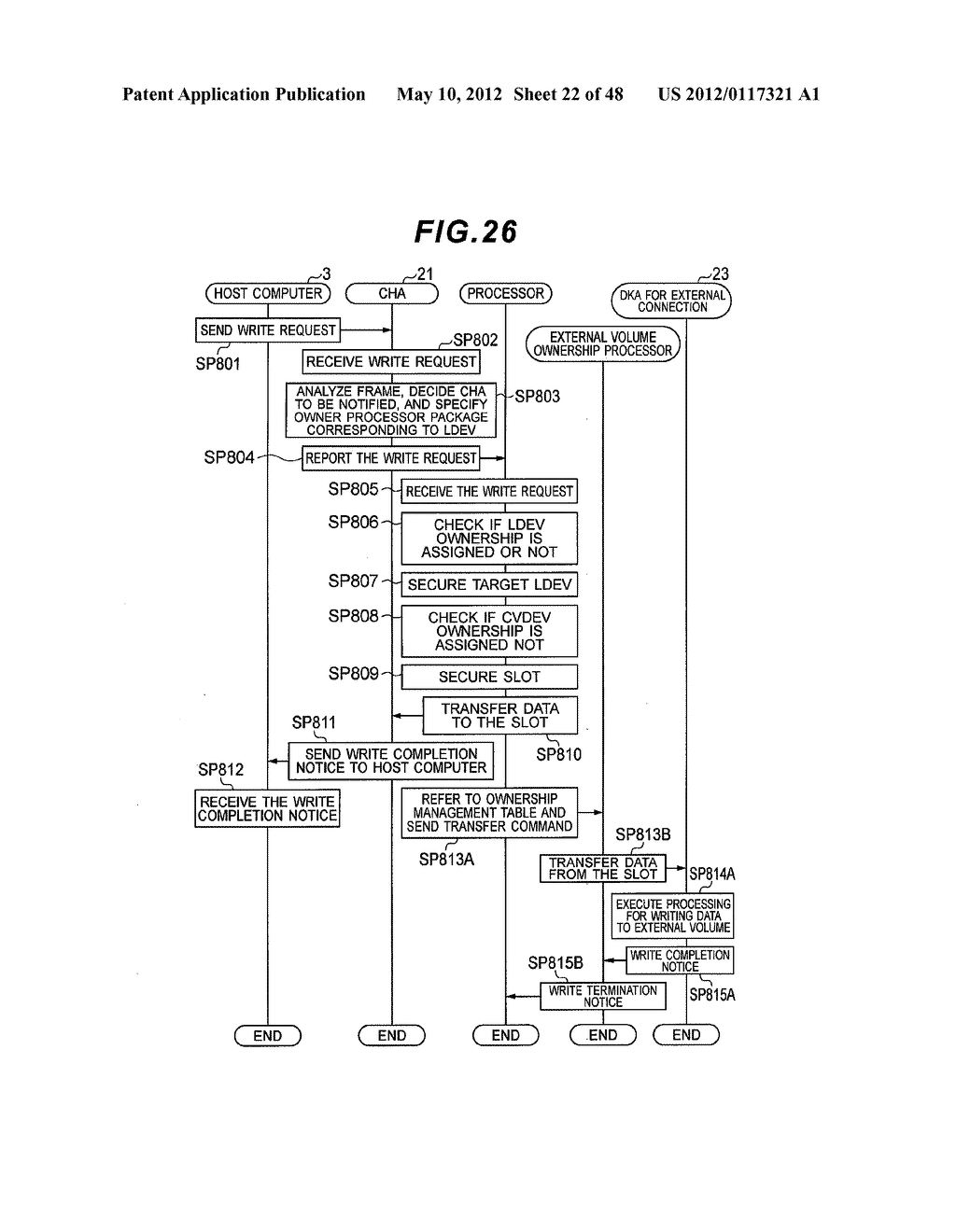 STORAGE SYSTEM AND OWNERSHIP CONTROL METHOD FOR STORAGE SYSTEM - diagram, schematic, and image 23