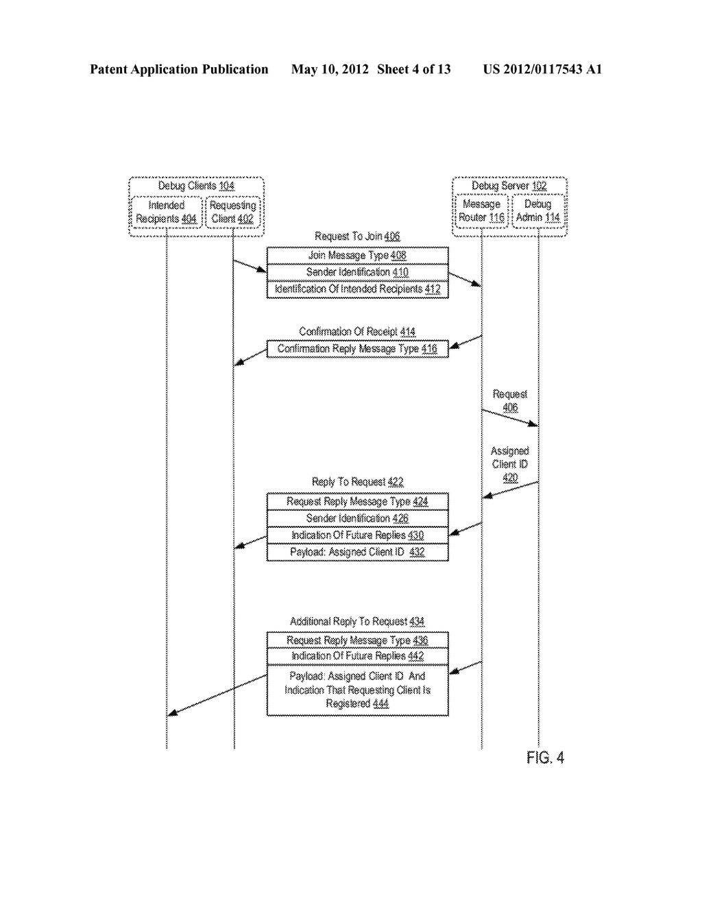 Collaborative Software Debugging In A Distributed System With     Client-Specific Display Of Local Variables - diagram, schematic, and image 05