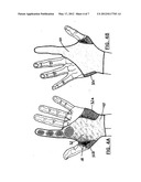 BASEBALL CATCHER S PROTECTIVE HANDWEAR diagram and image