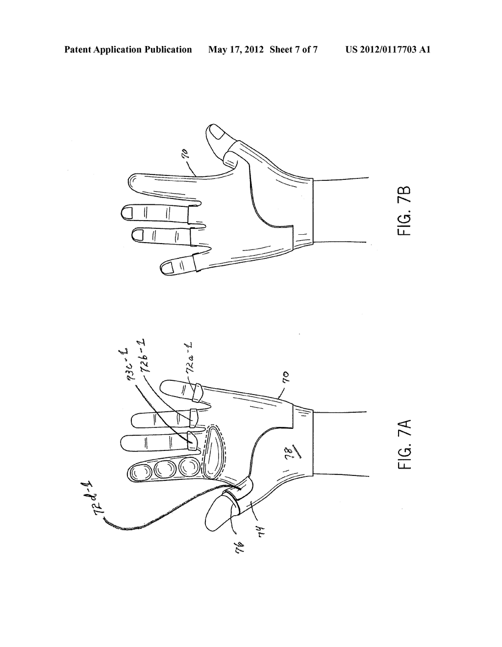 BASEBALL CATCHER'S PROTECTIVE HANDWEAR - diagram, schematic, and image 08