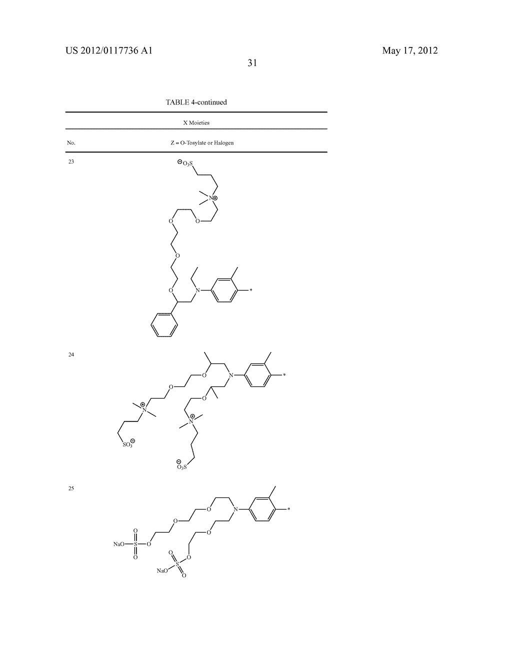 THIOPHENE AZO DYES AND LAUNDRY CARE COMPOSITIONS CONTAINING THE SAME - diagram, schematic, and image 32