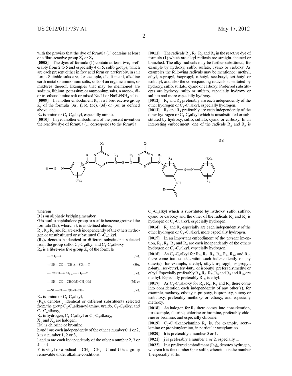 Fibre-Reactive Azo Dyes, Their Preparation And Their Use - diagram, schematic, and image 03