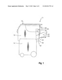 VACUUM CLEANER WITH A CORD HOLDER diagram and image