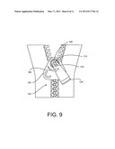 ZIPPER ARRANGEMENT WITH WHEELED SLIDER diagram and image