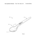 UTENSIL HAVING AN INTEGRATED HEAT TRANSFER RESERVOIR diagram and image