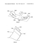 Releasable fastening system for footwear diagram and image