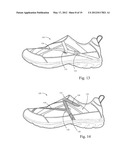 Single Pull and Double Pull Fit Adjustment Systems for Shoes diagram and image