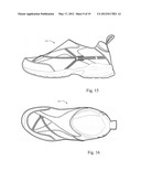 Single Pull and Double Pull Fit Adjustment Systems for Shoes diagram and image