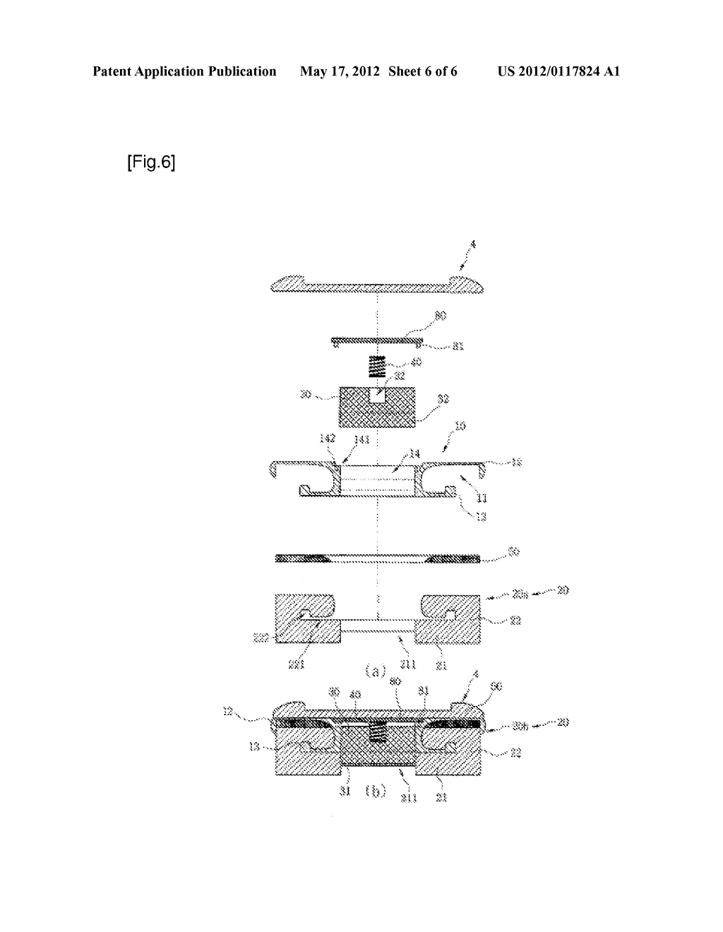 DUAL IMPACT ABSORBING SHOE HAVING EASILY REPLACEABLE HEEL - diagram, schematic, and image 07