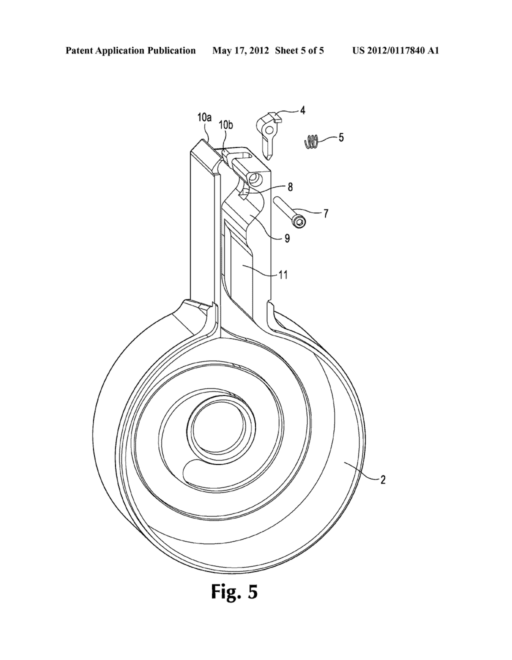 HIGH CAPACITY FIREARM MAGAZINE FEED MECHANISM - diagram, schematic, and image 06