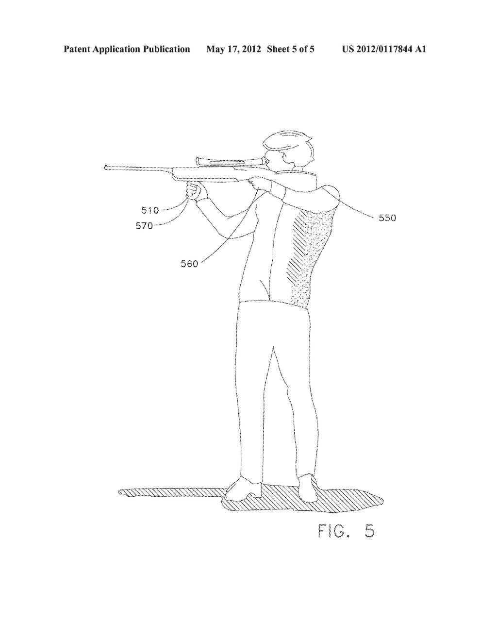 Hand Grip for Forearm Stock of Rifles, Muzzleloaders, and Crossbows - diagram, schematic, and image 06