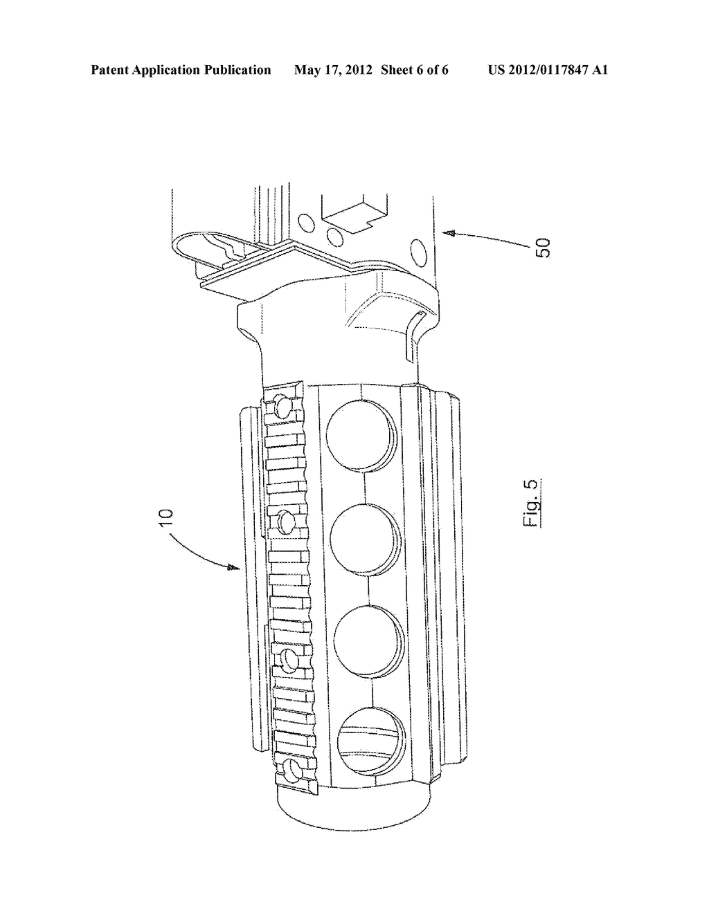 SHROUD FOR A FIREARM AND A METHOD OF CONFIGURING THE SAME - diagram, schematic, and image 07