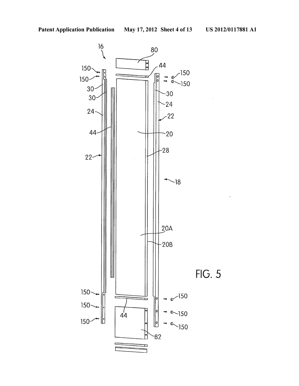 DOOR GLAZING ASSEMBLY - diagram, schematic, and image 05