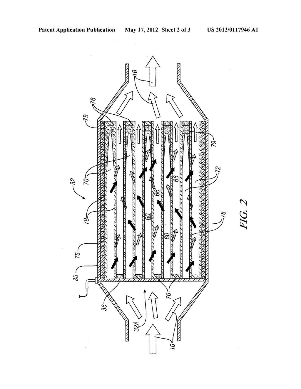 CONTROL METHOD AND APPARATUS FOR REGENERATING A PARTICULATE FILTER - diagram, schematic, and image 03