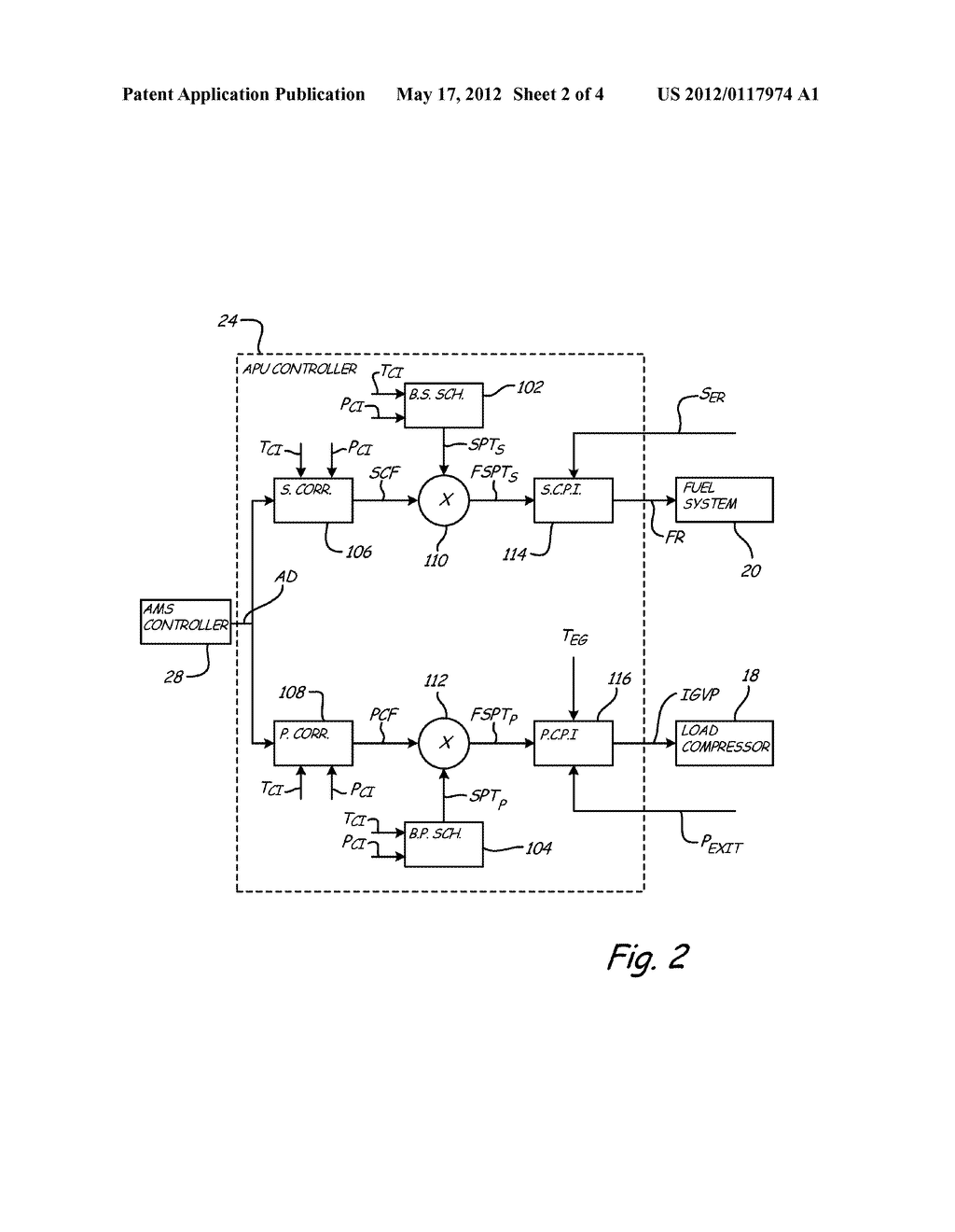 AIR FLOW DELIVERY AND FUEL CONSUMPTION CONTROL FOR AIRCRAFT AIR MANAGEMENT     AND AUXILIARY POWER SYSTEMS - diagram, schematic, and image 03