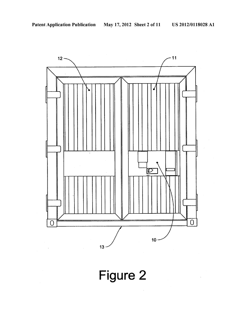 DUAL LOCK LOCKING SYSTEM FOR CONTAINERS - diagram, schematic, and image 03